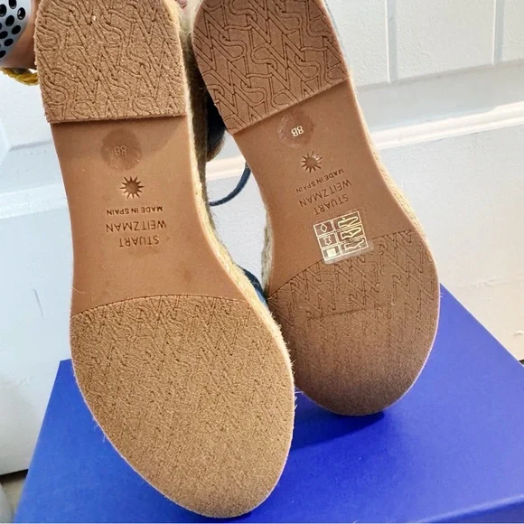 Stuart Weitzman Blue Wedges - Picture 7 of 7